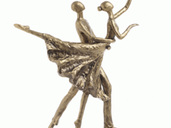 Decoratiune Dancing Couple, Rasina, 34x12x40