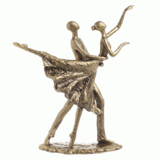 Decoratiune Dancing Couple, Rasina, 34x12x40